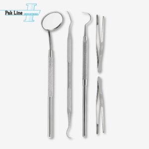 Dental Examination Set (Mirror, Probe, Tweezer)