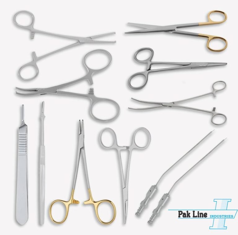 AV Fistula Instrument Set (PL-ST-1101) — German-grade stainless steel AISI 420, manufactured by Pak Line Industries, Sialkot