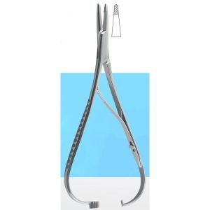 Mathieu Needle Holder (PL-NH-1210) — German-grade stainless steel AISI 420, manufactured by Pak Line Industries, Sialkot